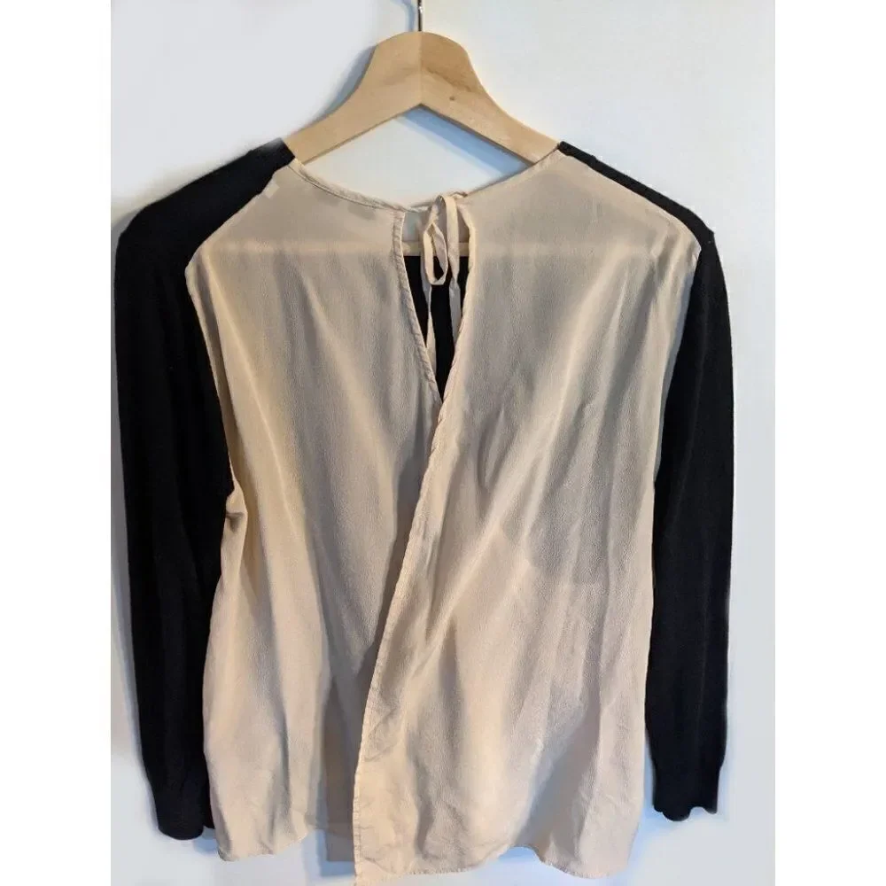 SANDRO paris | ipolit silk back sweater - Picture 3 of 9